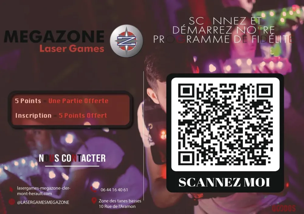 laser game megazone affiche